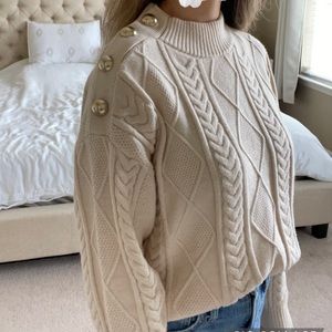 Mango Mockneck Sweater